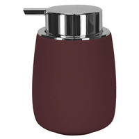 SEIFENSPENDER Kunststoff, Stein  - Bordeaux, Basics, Kunststoff/Stein (8,6/13,1cm) - Kleine Wolke