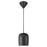 HÄNGELEUCHTE Notti  10 cm  - Schwarz, Design, Metall (10cm) - Nordlux