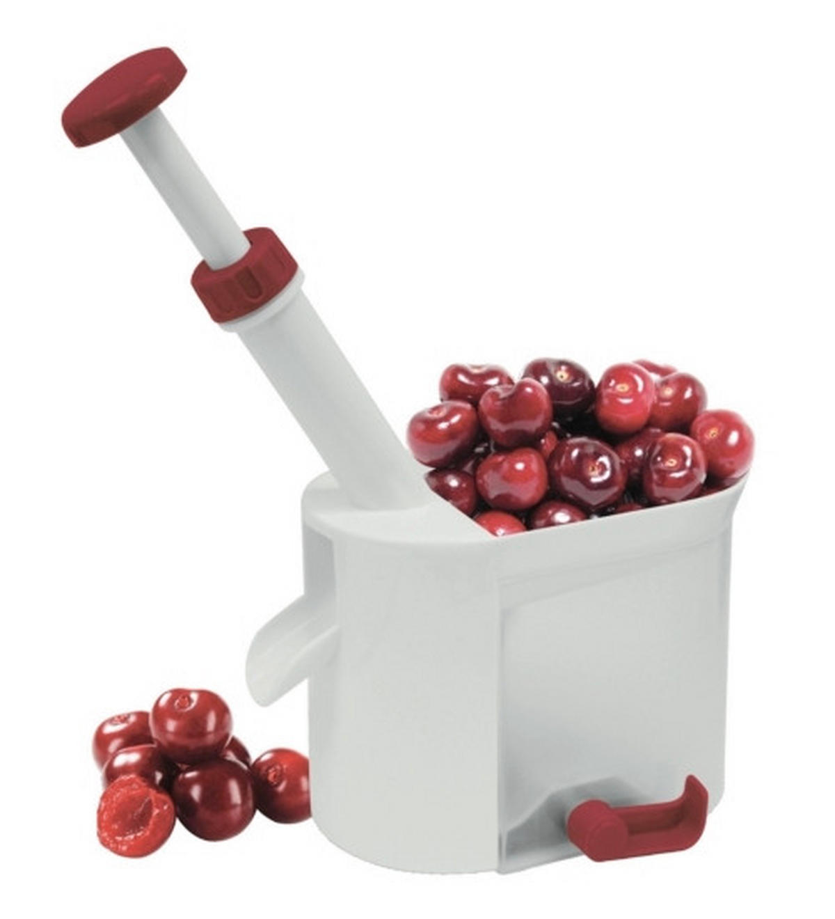 POMAGALO ZA OTKOŠTAVANJE VOĆA - siva/bela, Osnovno, metal/plastika (16/10/28cm) - Homeware Profession.