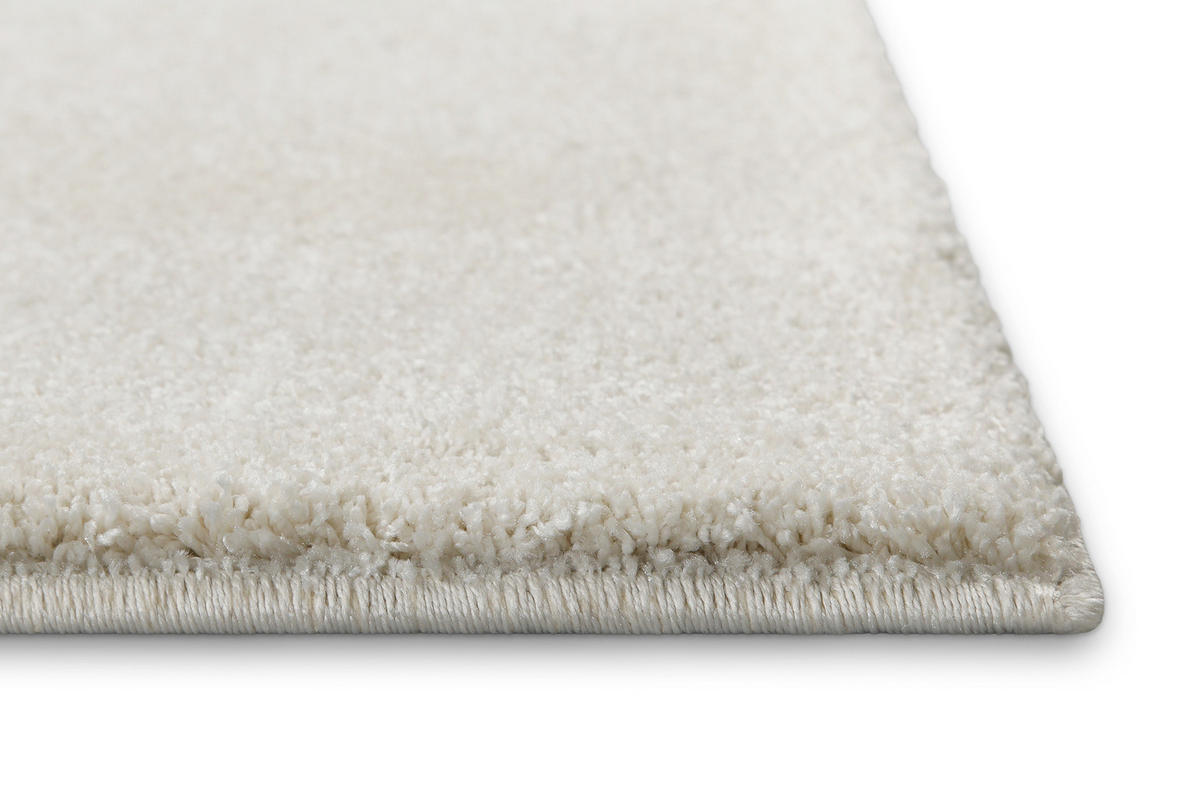 WEBTEPPICH 80/400 cm Nova Creme, Weiß  - Creme/Weiß, KONVENTIONELL, Textil (80/400cm) - WECON HOME BASIC