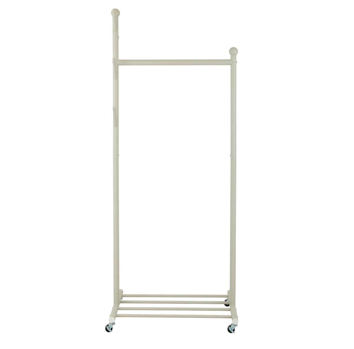 KLEIDERWAGEN in Beige 68/171/43 cm   - Beige, Design, Kunststoff/Metall (68/171/43cm) - MID.YOU