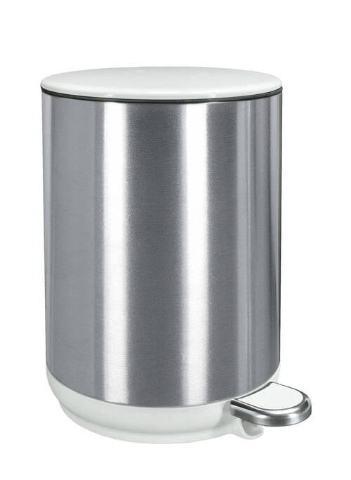 KOSMETIKEIMER COLONNA 5 L  - Weiß, Basics, Kunststoff/Metall (20/30cm) - Kleine Wolke