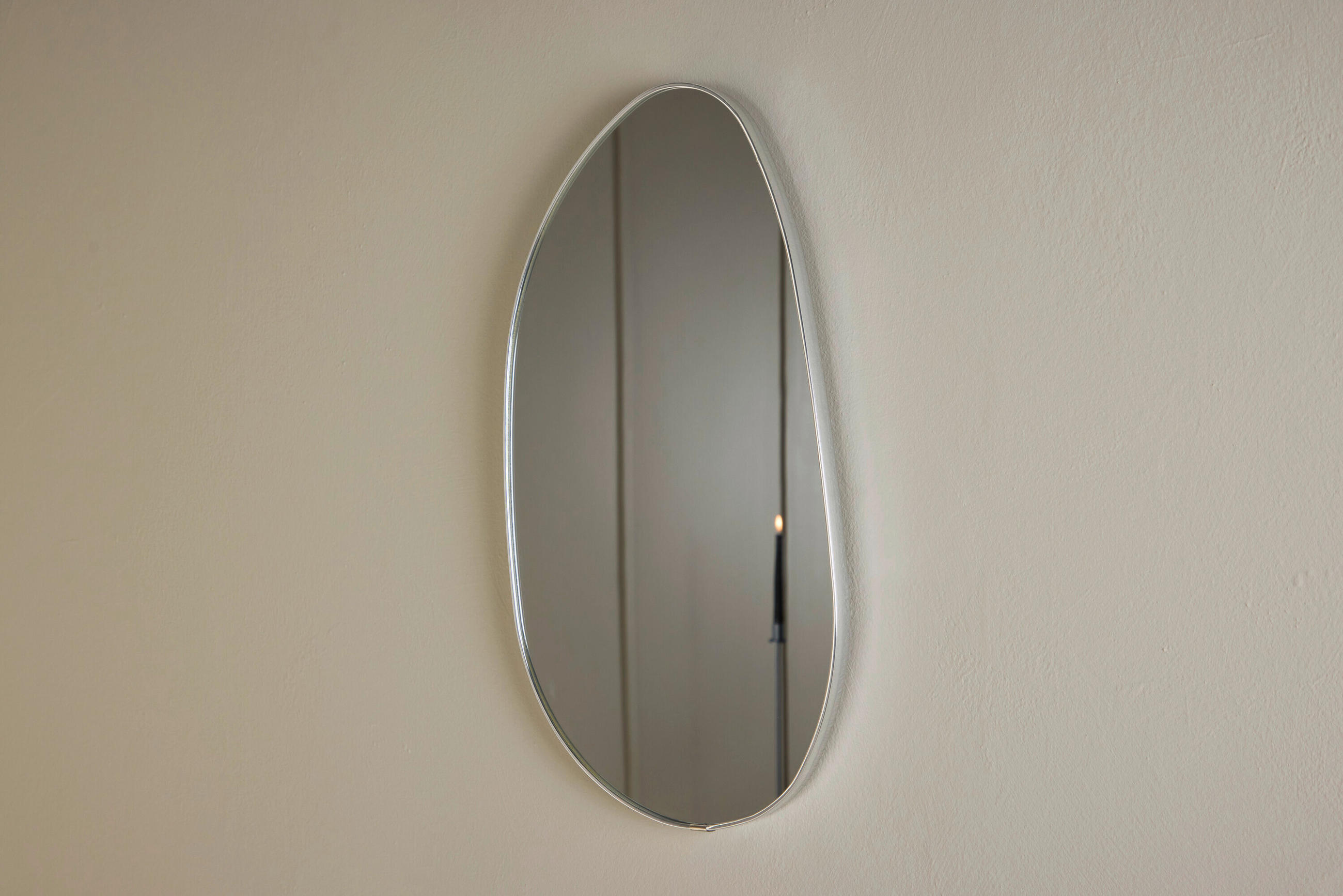 SPIEGEL 30/55/3 cm  - Silberfarben, MODERN, Glas/Metall (30/55/3cm) - Livetastic