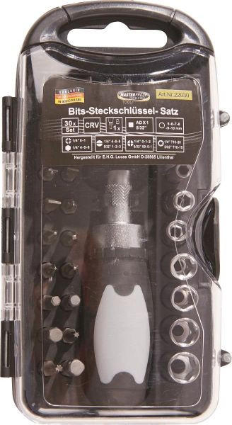 Bitset Finian 30-tlg. In Kunststoffkassette Bitgarage