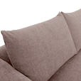 ECKSOFA Altrosa Flachgewebe  - Buchefarben/Altrosa, KONVENTIONELL, Holz/Textil (230/144cm) - Carryhome