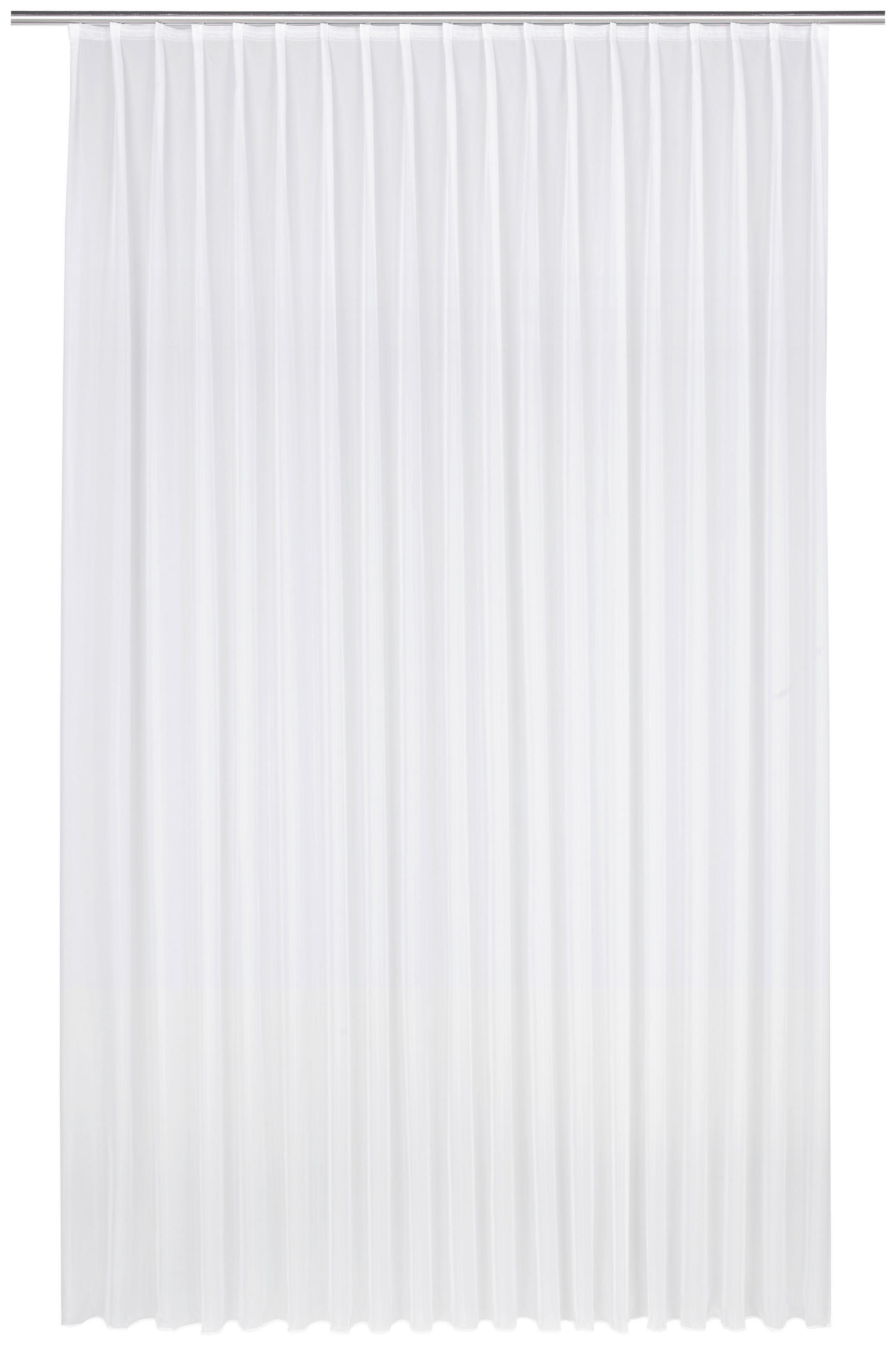 FERTIGVORHANG  - Weiss, Basics, Textil (140/240cm)