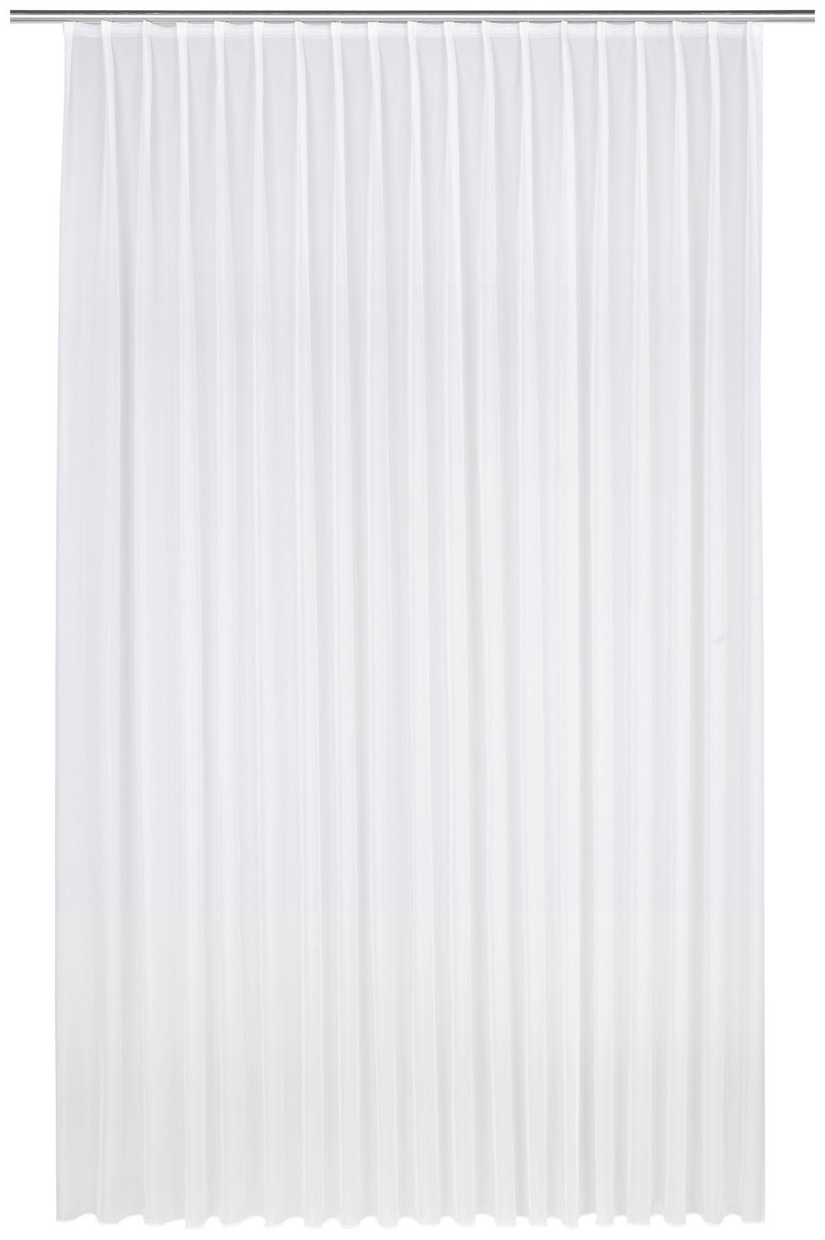 FERTIGVORHANG  - Weiss, Basics, Textil (140/240cm)