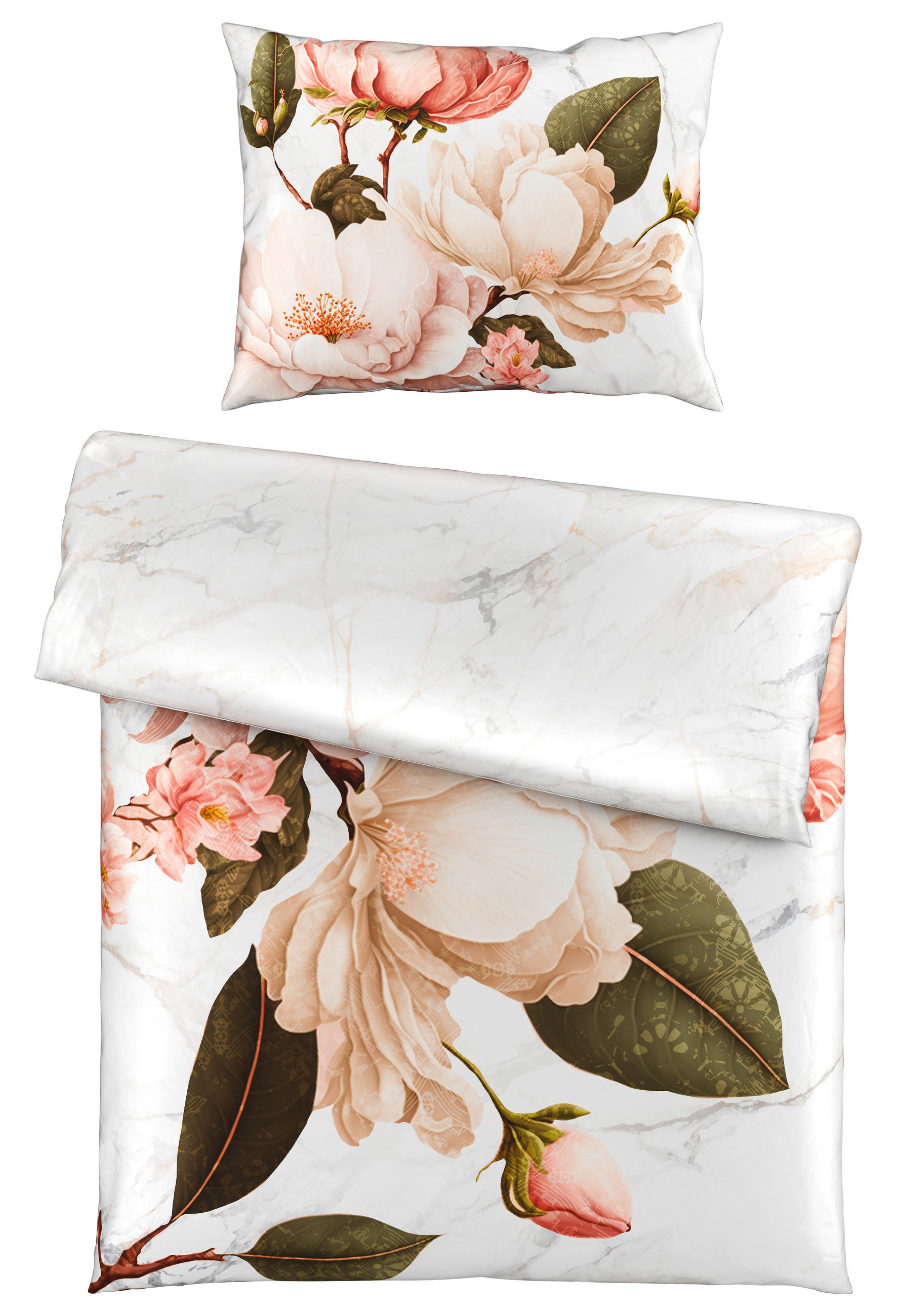 OBOJSTRANNÁ POSTEĽNÁ BIELIZEŇ, satén, viacfarebná, 140/200 cm - viacfarebná, Konventionell, textil (140/200cm) - Esposa