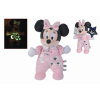 PLÜSCHTIER Micky&Minnie  - Multicolor/Rosa, Basics, Textil (20/11/25cm) - Disney