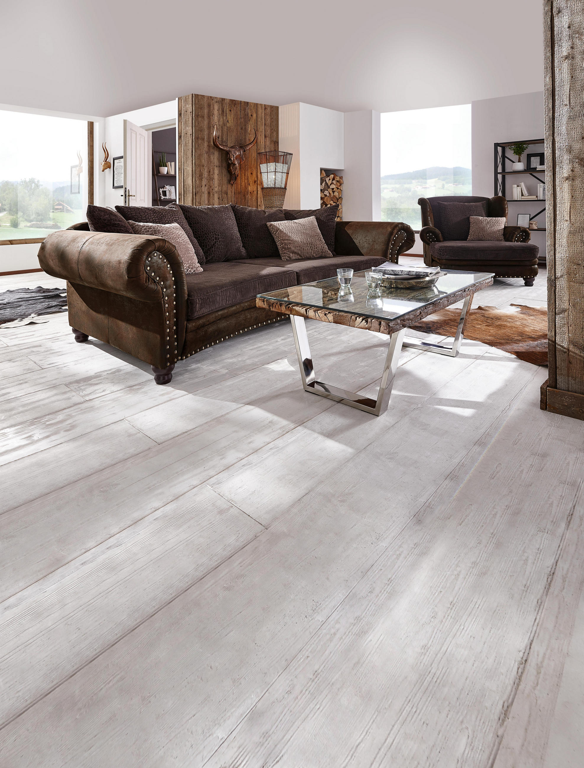 Megasofa Mikrofaser Dunkelbraun Hellbraun Jetzt Nur Online Xxxlutz