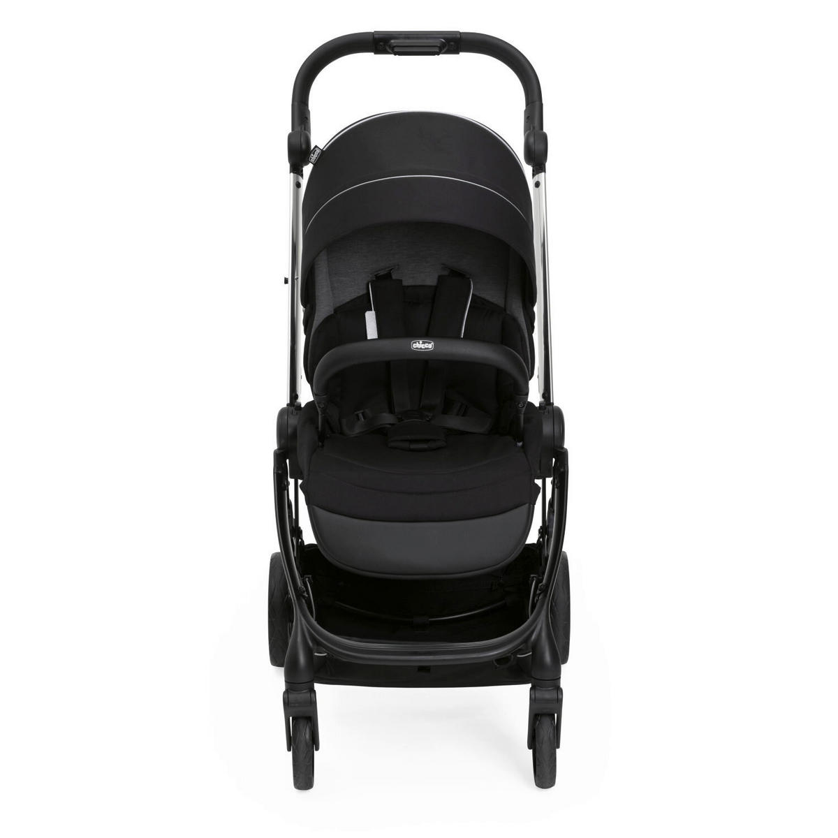 BUGGY One4ever Lounge  - Schwarz, Basics, Textil/Metall (51/99-109/78cm) - Chicco