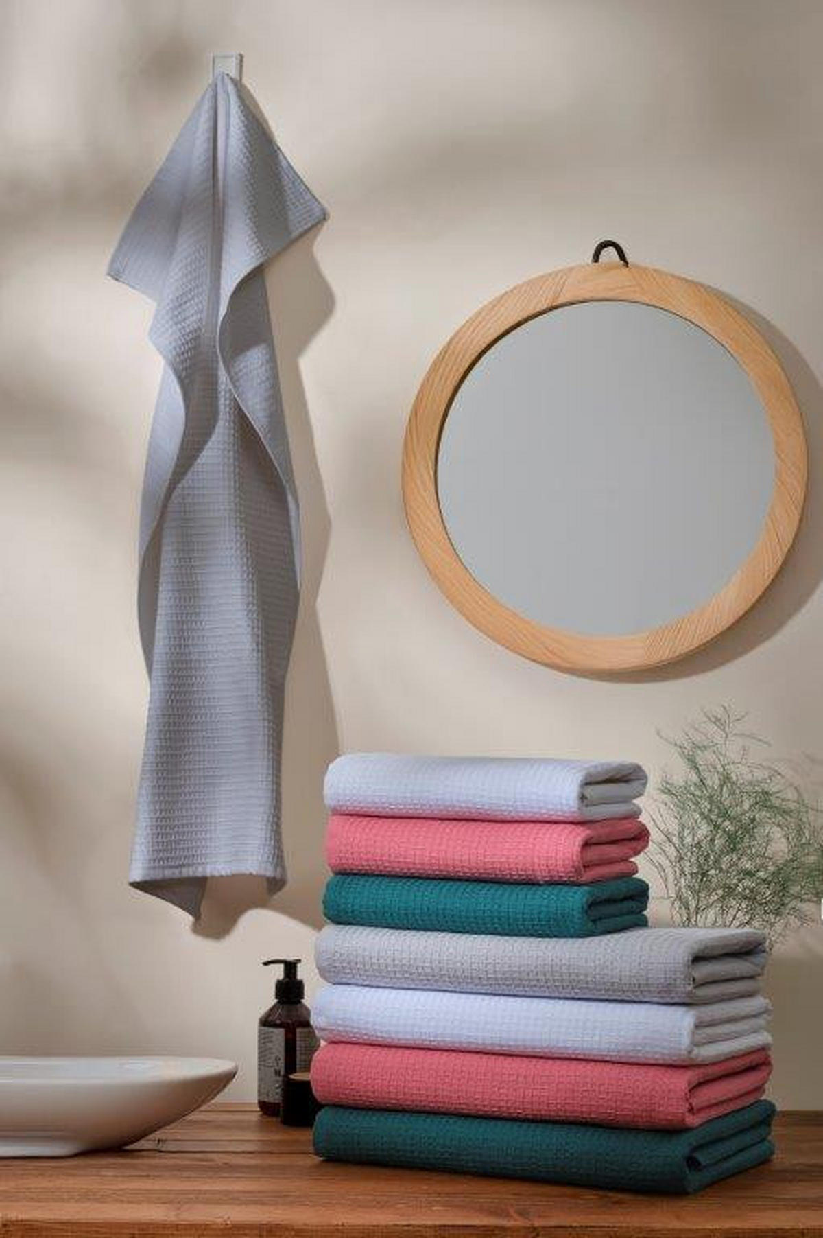 RUČNIK ZA TUŠIRANJE 70/140 cm  bijela    - bijela, tekstil (70/140cm) - Esposa