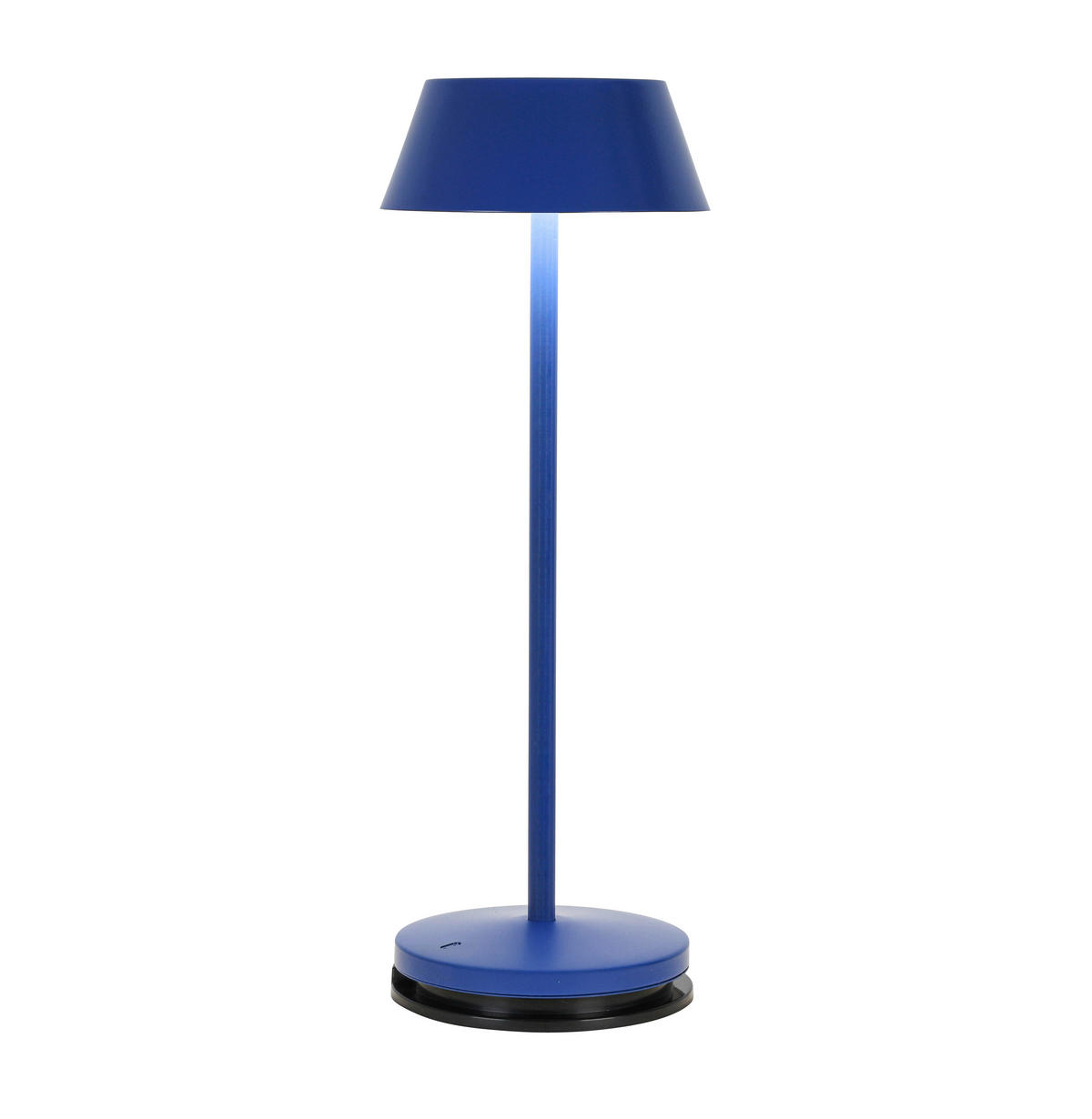 PORTABEL LAMPA 11/30 cm   - blå/svart, Trend, metall/plast (11/30cm) - Dieter Knoll