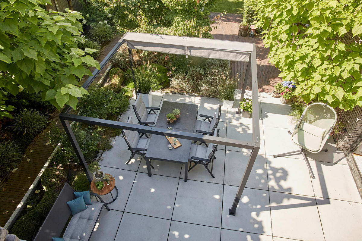 PAVILLON 315/217/315 cm   - Anthrazit, Basics, Metall (315/217/315cm) - Siena Garden