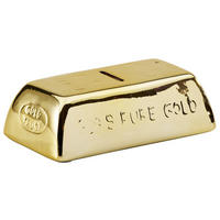 SPARDOSE - Goldfarben, Basics, Keramik (16/5/9cm)