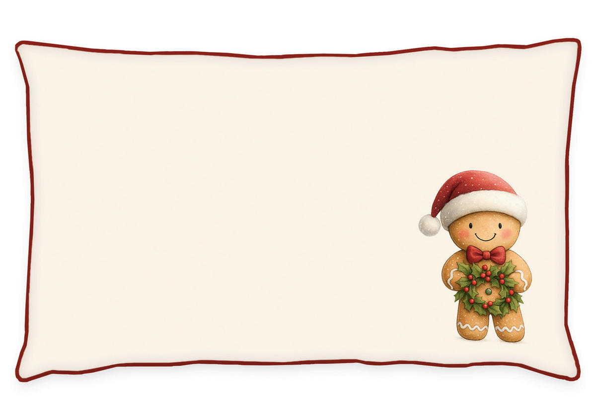 DÍSZPÁRNA 50/30 cm  - fehér, Konventionell, textil (50/30cm) - Herding