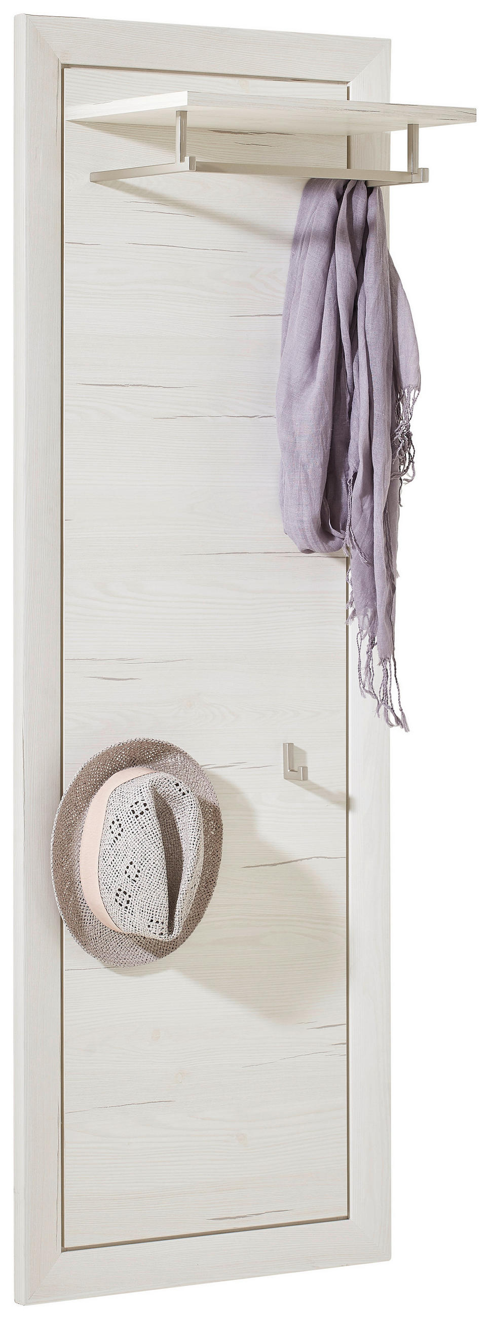 ŠATNÍ PANEL, bílá, 52/151,5/30 cm - bílá, Lifestyle, kompozitní dřevo (52/151,5/30cm) - Hom`in