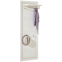 VEŠIAKOVÝ PANEL, biela, 52/151,5/30 cm - biela, Lifestyle, kompozitné drevo (52/151,5/30cm) - Hom`in