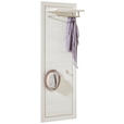 GARDEROBENPANEEL  in 52/151,5/30 cm  - Weiß, LIFESTYLE, Holzwerkstoff (52/151,5/30cm) - Hom`in