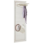 GARDEROBENPANEEL  in 52/151,5/30 cm  - Weiß, LIFESTYLE, Holzwerkstoff (52/151,5/30cm) - Hom`in