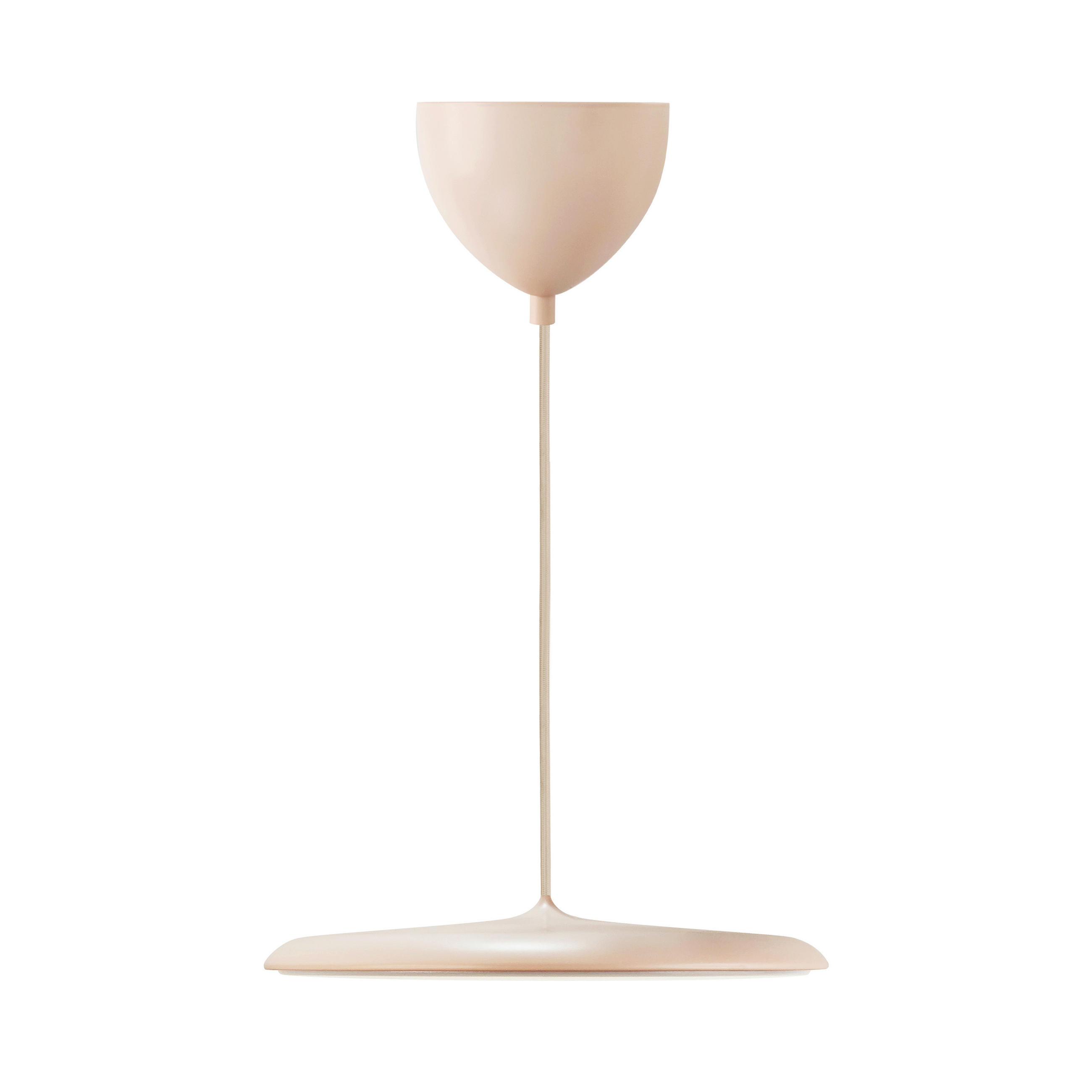 LED-HÄNGELEUCHTE 40/6 cm   - Hellrosa, Design, Metall (40/6cm) - Nordlux