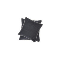 ZIERKISSEN  50/50 cm   - Dunkelgrau, Basics, Textil (50/50cm) - David Fussenegger