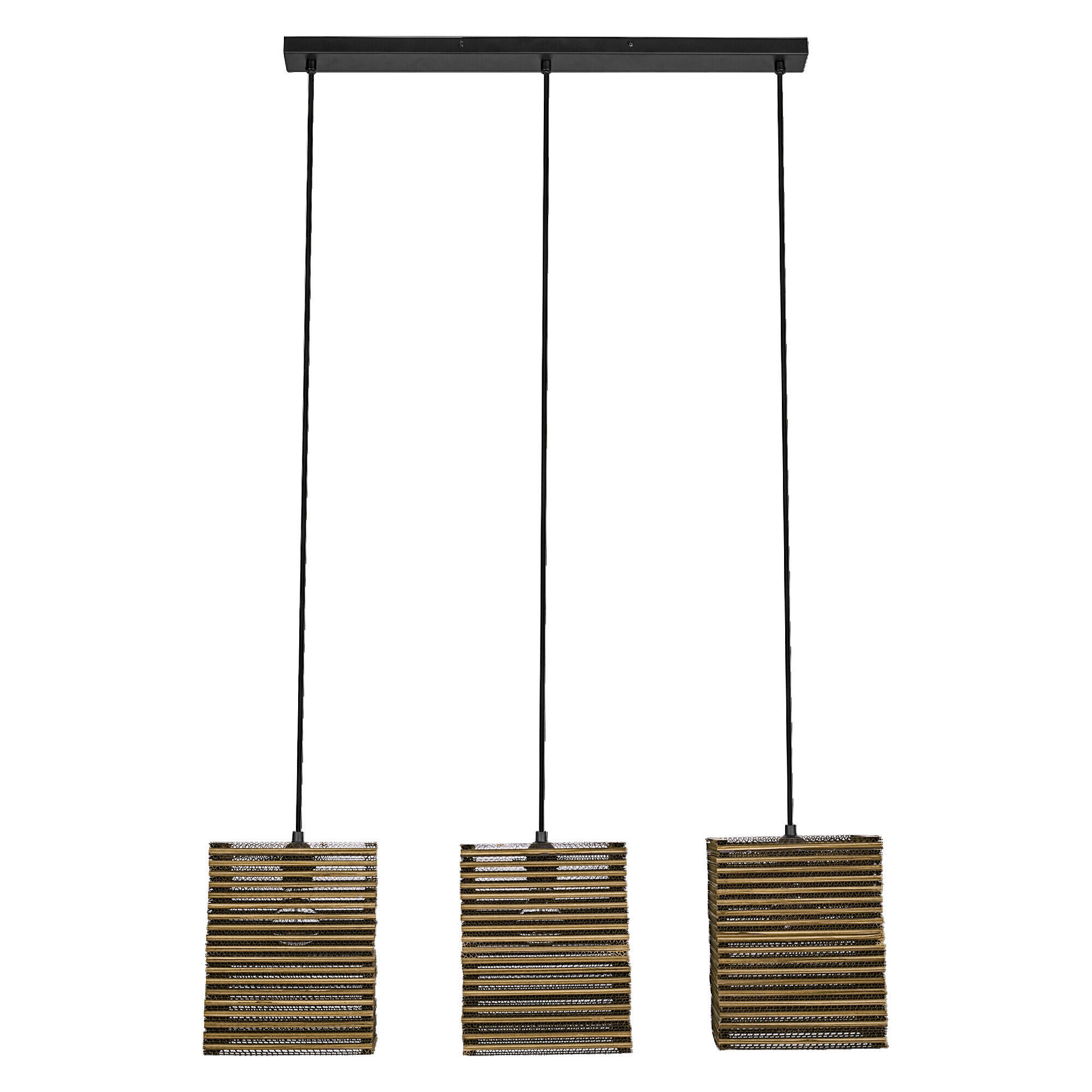 HÄNGELEUCHTE 83/20/130 cm  - Natur, Karton/Metall (83/20/130cm) - Osram