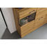 HIGHBOARD foliert Eichefarben - Eichefarben/Alufarben, Design, Glas/Holzwerkstoff (150/120,4/37,2cm) - Set one by Musterrin
