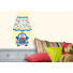 Wandsticker mit Licht - Blau, Basics, Kunststoff (19/35/1,5cm)
