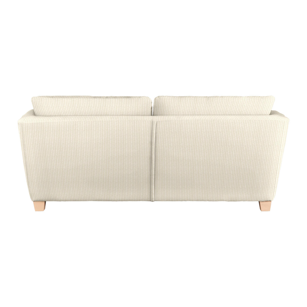 3-SITZER-SOFA Cord Beige  - Beige/Naturfarben, Holz/Textil (216/70-85/95cm) - MID.YOU