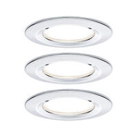 LED-DECKENLEUCHTE 7,8 cm  - Chromfarben/Alufarben, Basics, Metall (7,8cm) - Paulmann