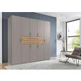 KLEIDERSCHRANK  in Sahara, Eiche Artisan  - Eiche Artisan/Sahara, Design, Holzwerkstoff (225/208/65cm) - Carryhome
