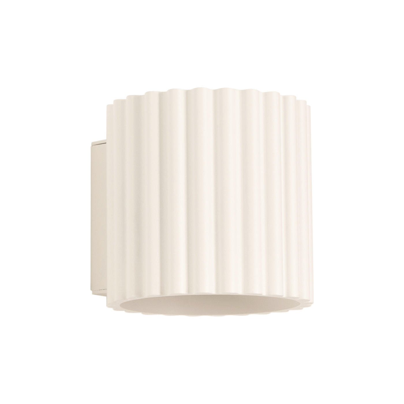 WANDLEUCHTE Aura 10/12/10 cm   - Perlmutt, Design, Metall (10/12/10cm)