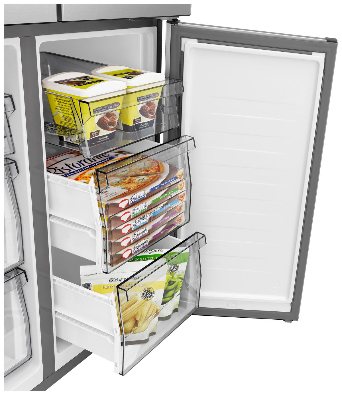 FRENCH-DOOR 79,4/178,5/69,8 cm RQ5P470SAFD  - Schwarz, Basics (79,4/178,5/69,8cm) - Hisense