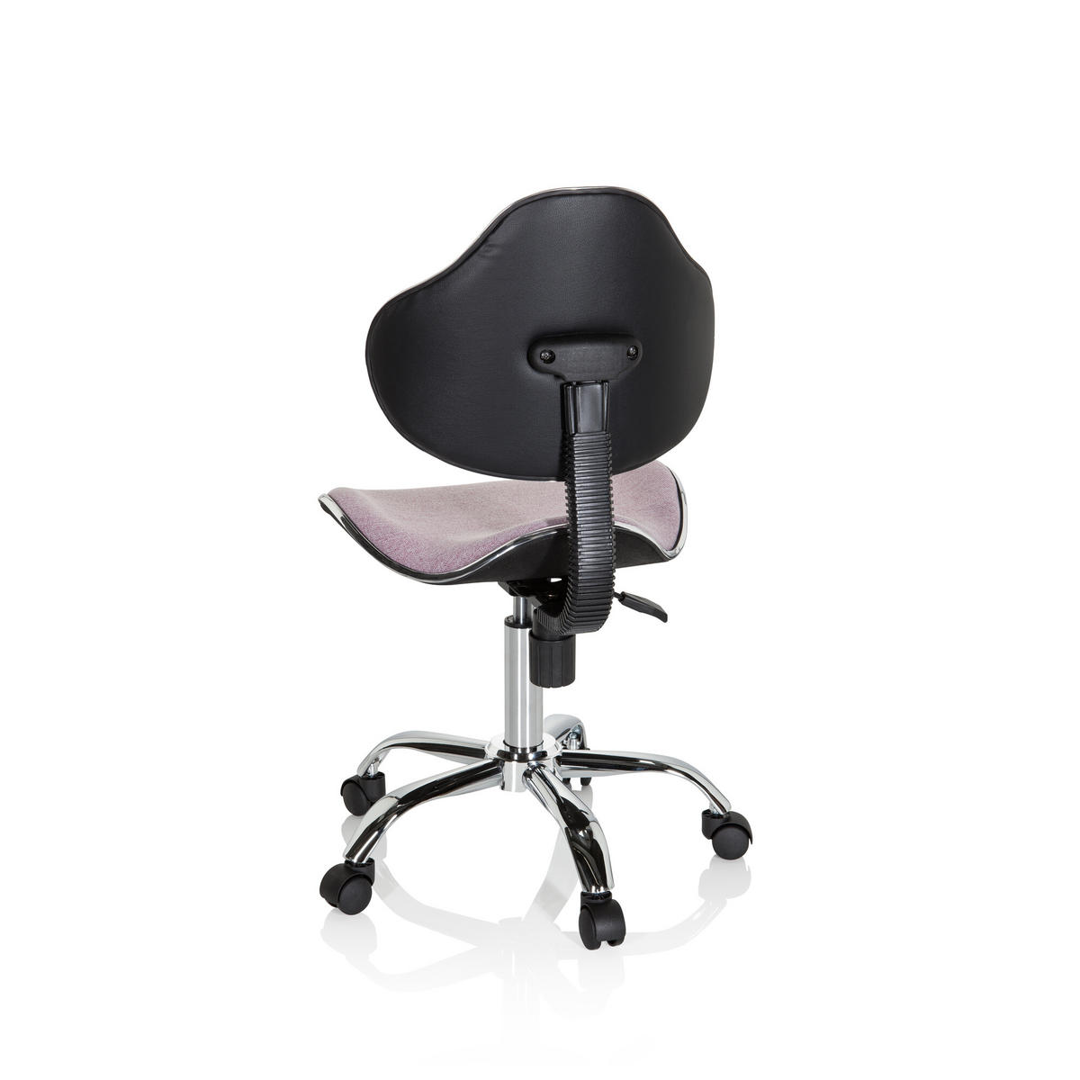 OTOČNÁ ŽIDLE PRO MLÁDEŽ, růžová - růžová, Basics, plast (47/87-98/49cm) - MID.YOU