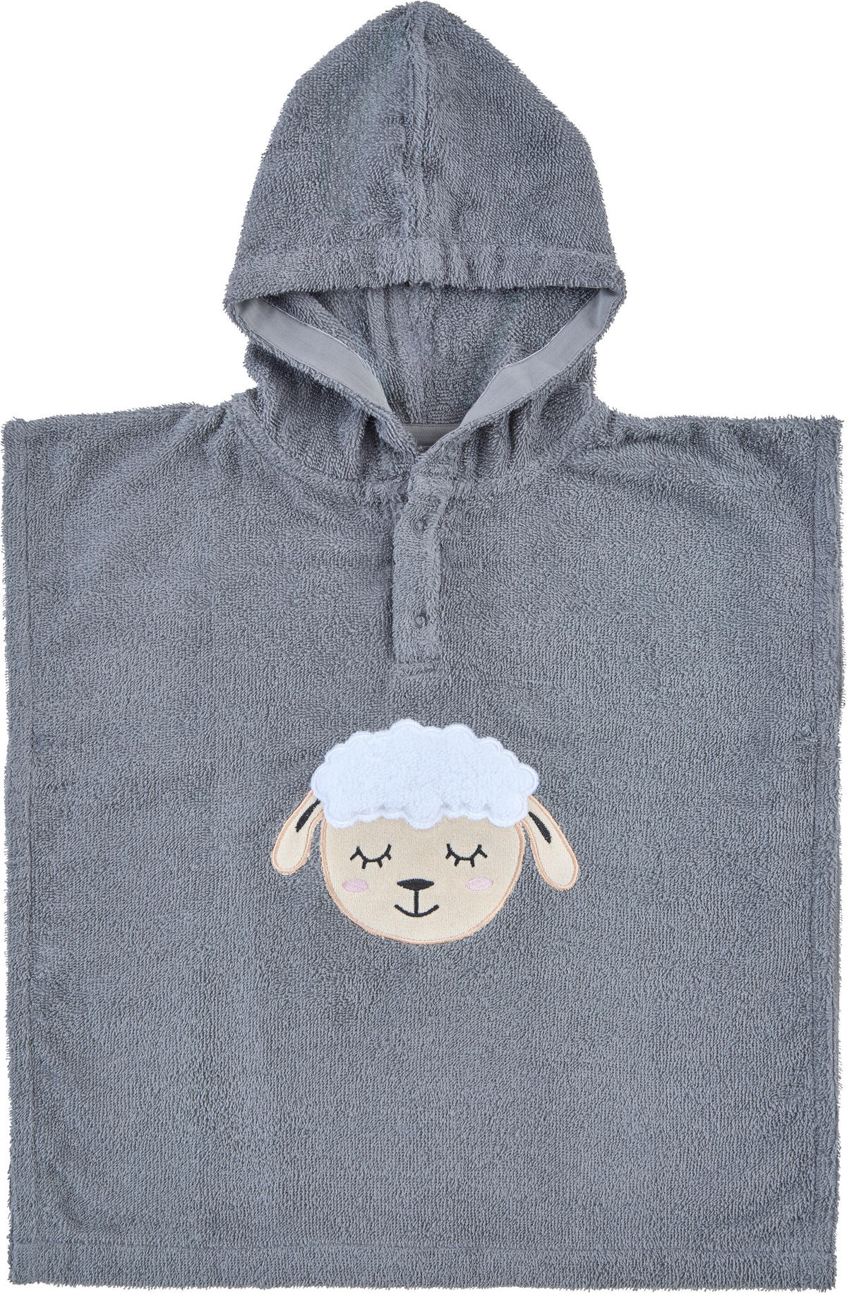 PONCHO MOLLY  - Anthrazit, Trend, Textil - Patinio