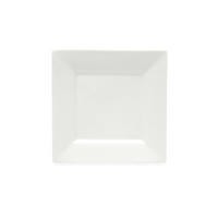 PLYTKÝ TANIER, keramika, 26/26 cm - biela, Basics, keramika (26/26cm) - Maxwell & Williams