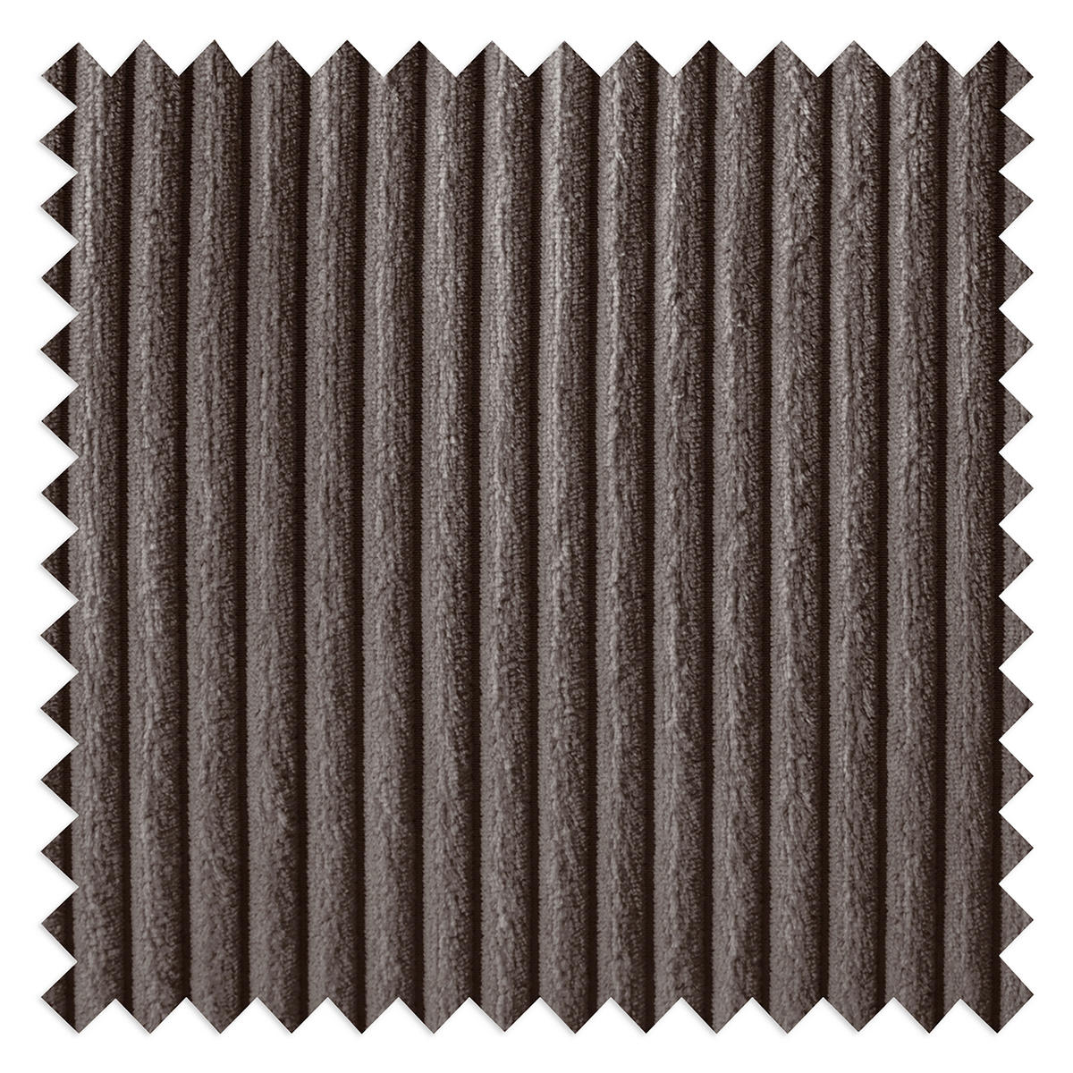 HOCKER Textil Taupe  - Taupe/Schwarz, Design, Textil/Metall (70/48/60cm) - Livetastic