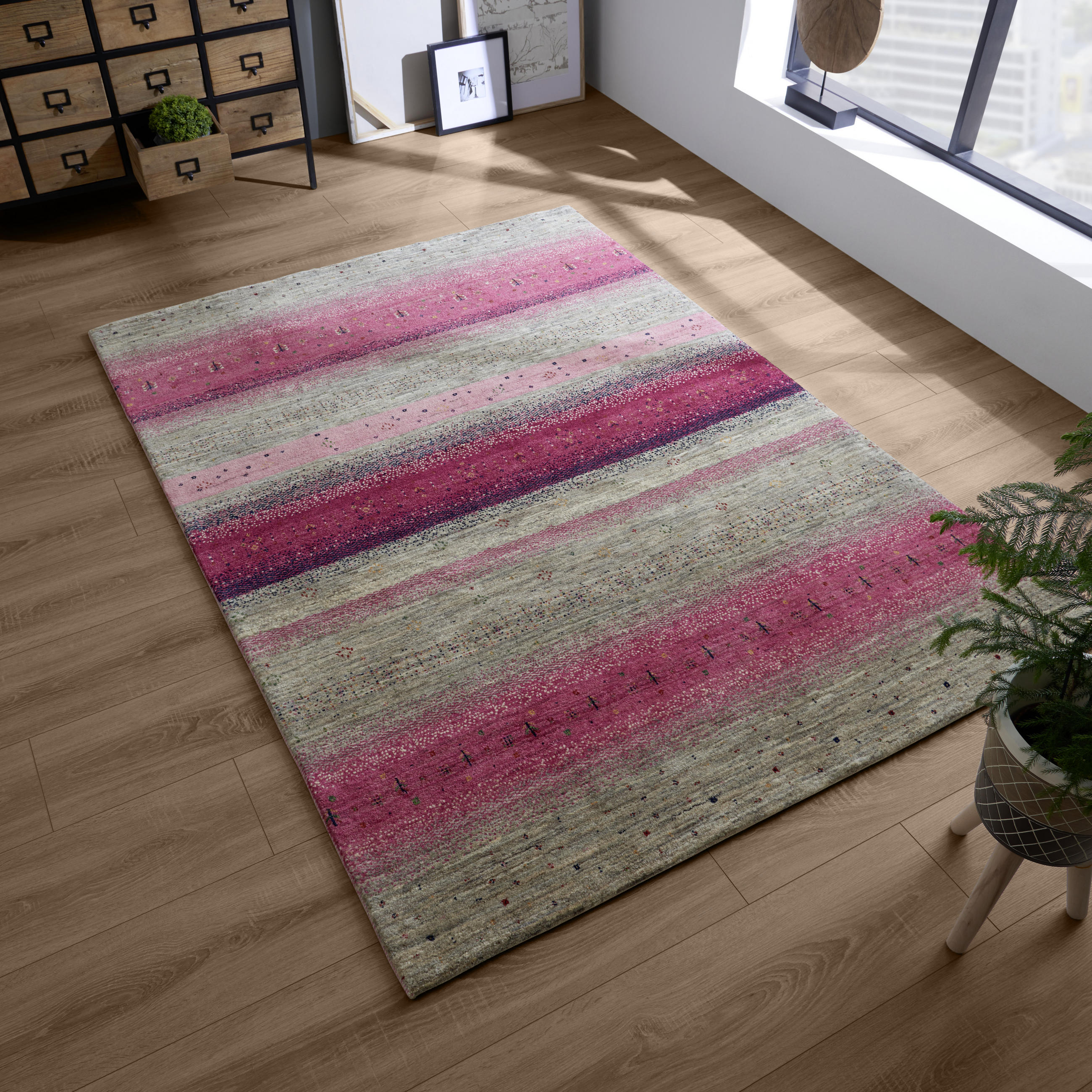ORIENTTEPPICH 45/140 cm Padparadscha  - Beige, Lifestyle, Textil (45/140cm) - Cazaris