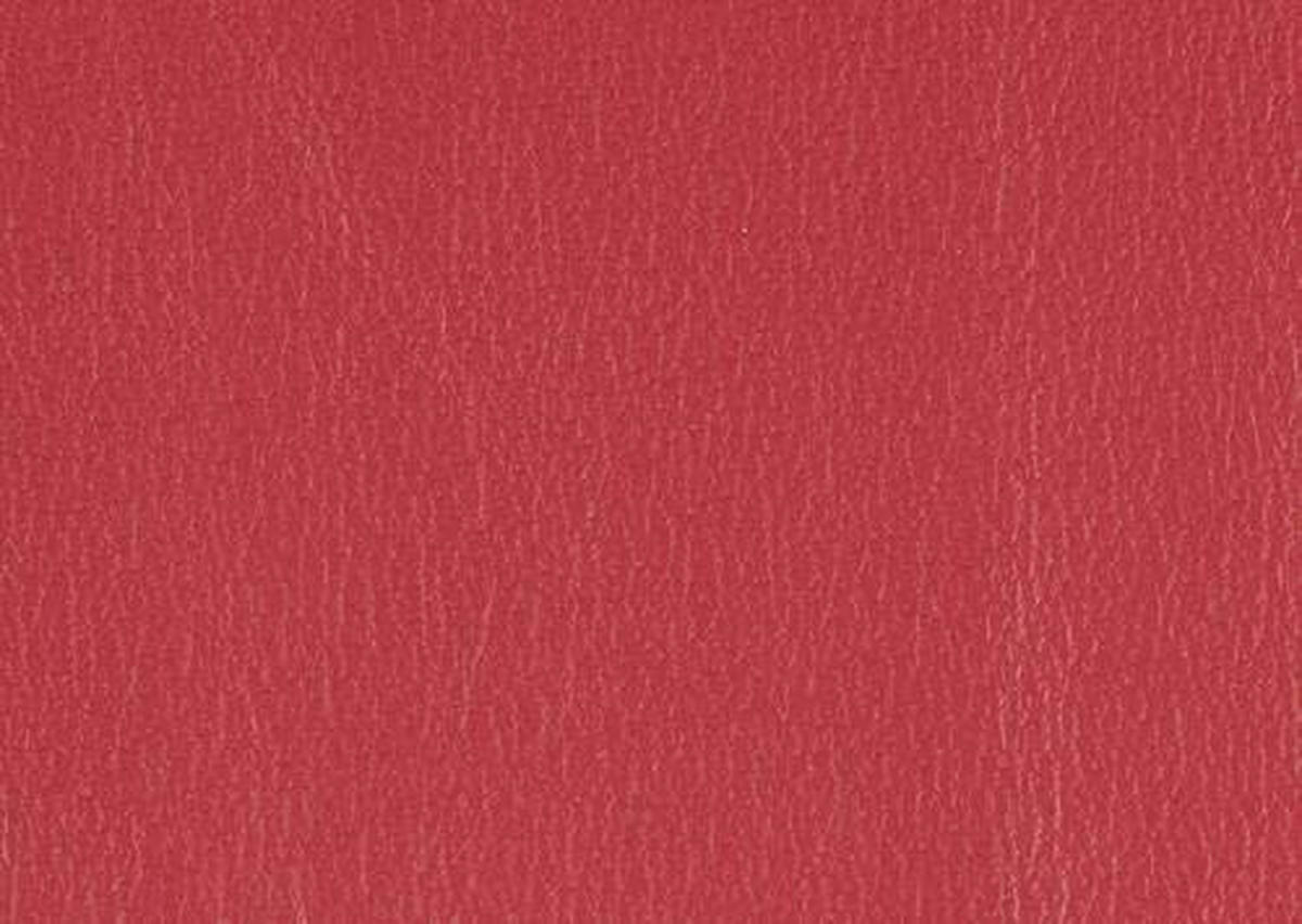 ECKSOFA Rot Kombination Echtleder/Lederlook Lederlook  - Rot/Schwarz, Design, Leder/Textil (256/220cm) - Celina Home