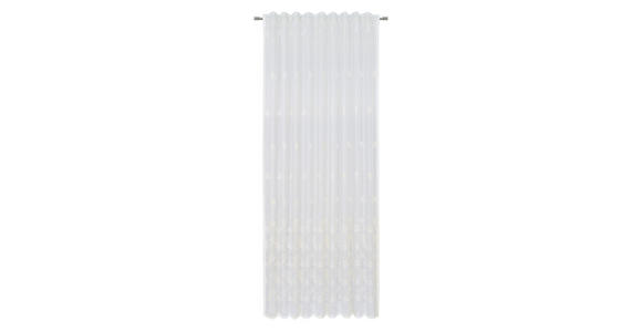 FERTIGVORHANG transparent  - Creme/Weiß, Natur, Textil (140/245cm) - Esposa