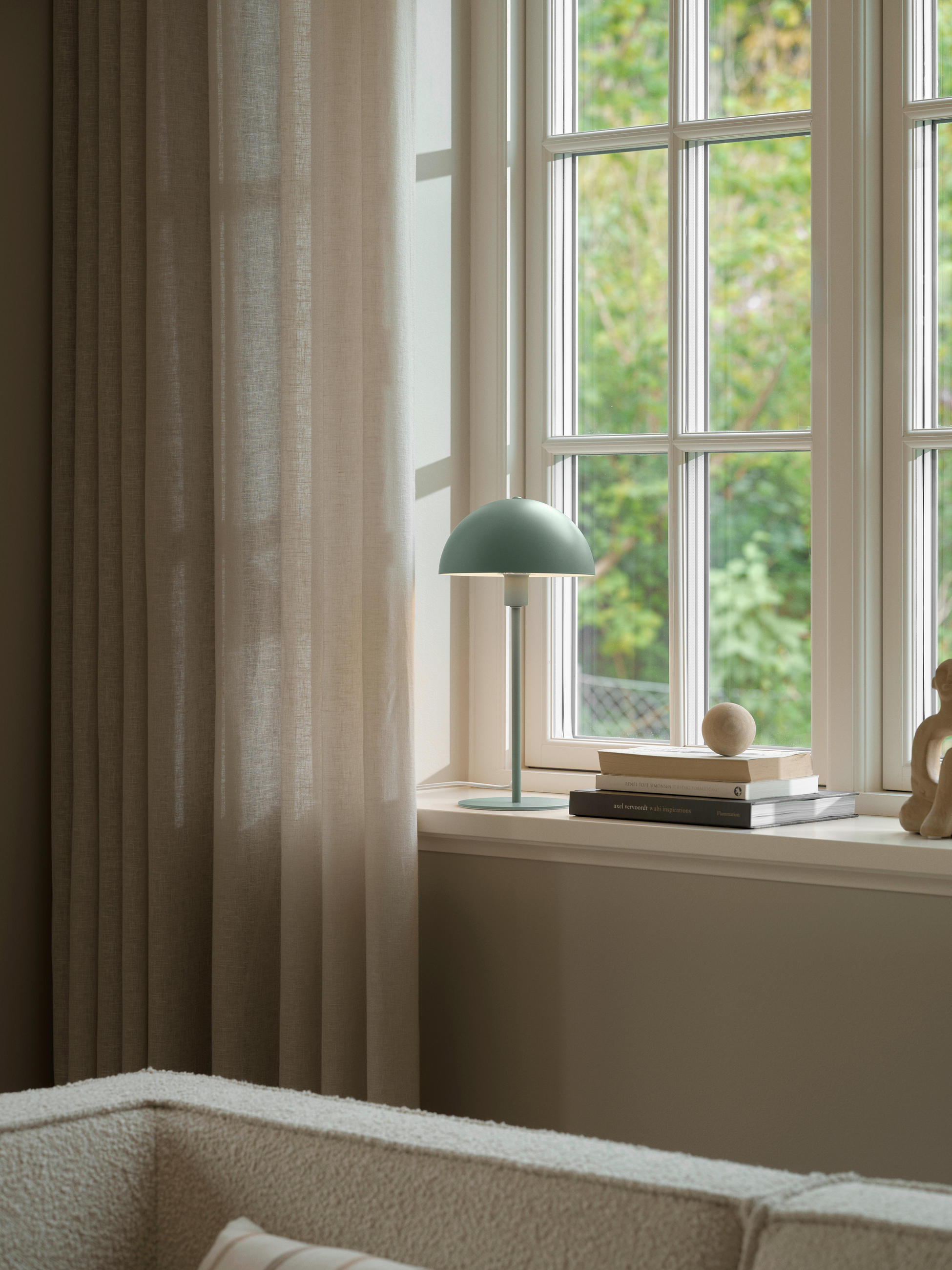 TISCHLEUCHTE 20/40 cm   - Olivgrün, Trend, Metall (20/40cm) - Nordlux