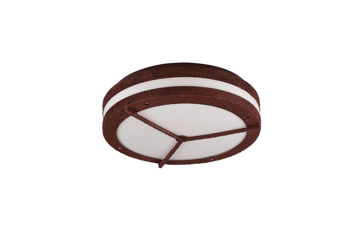 STROPNA SVJETILJKA VANJSKA Murray  - boje hrđe/bijela, Basics, plastika (30/9,5cm)