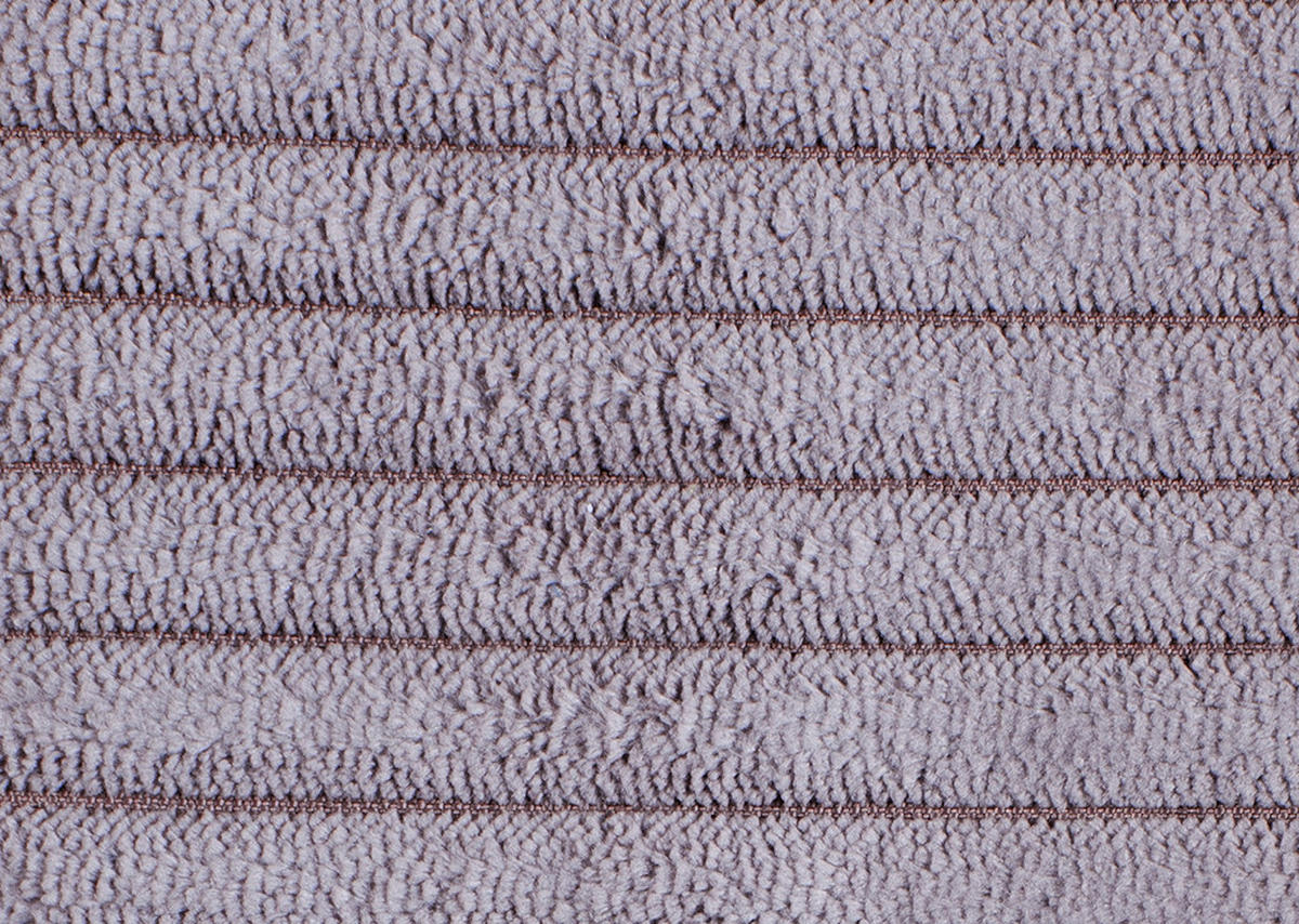 LIEGE Cord Lila  - Lila/Schwarz, Basics, Kunststoff/Textil (205/90/95cm) - Xora