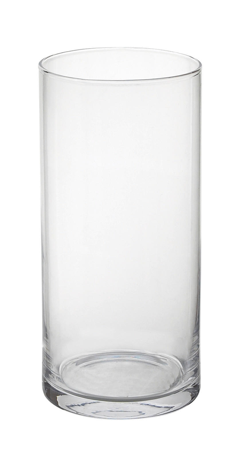 VÁZA, sklo, 25 cm - číra, Basics, sklo (12/25cm) - Ambia Home