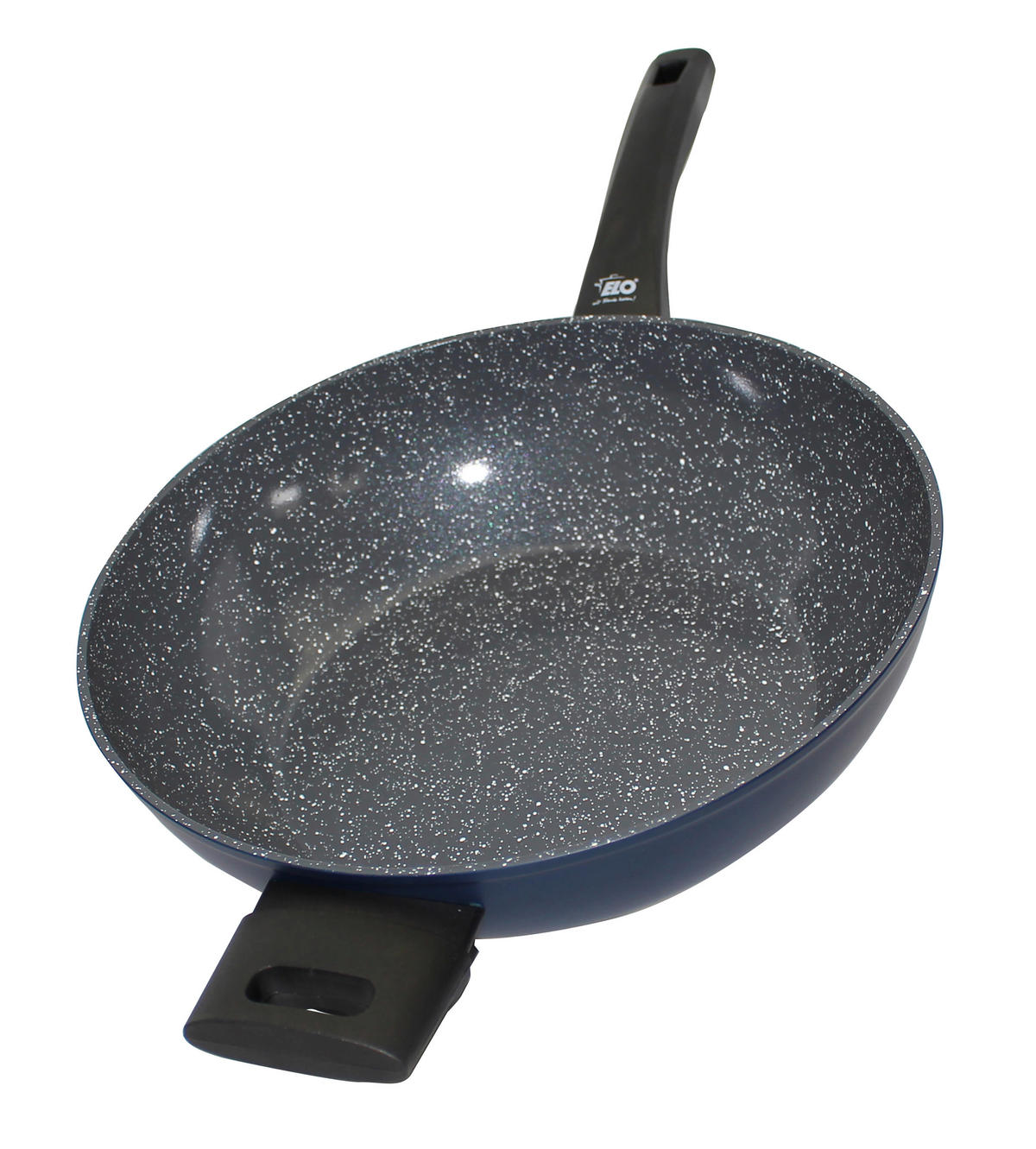 WOKPFANNE Treva Keramikbeschichtung 28 cm  - Blau, Basics, Metall (28cm) - ELO