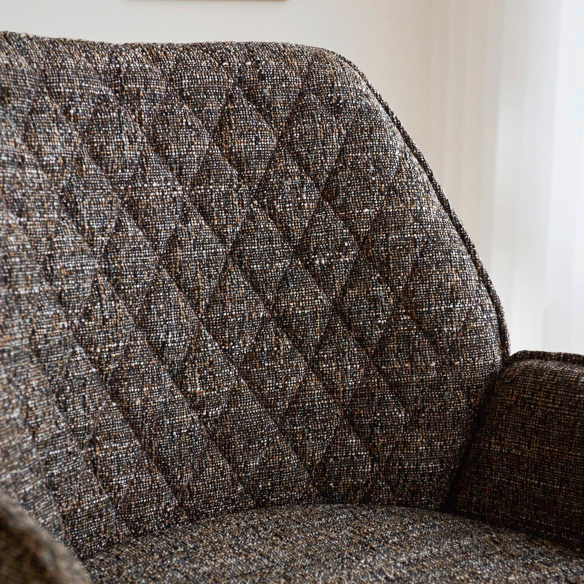 SADA BAROVÝCH ŽIDLÍ 2 kusy - černá/tmavě šedá, Moderní, kov/textil (54/100/58cm) - MID.YOU