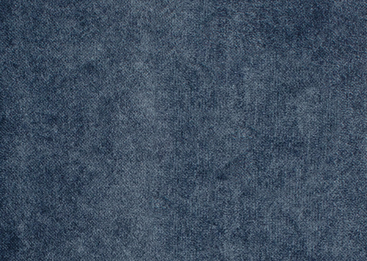 SCHLAFSOFA in Velours Dunkelblau  - Schwarz/Dunkelblau, Design, Holz/Textil (213/89/105cm) - Novel