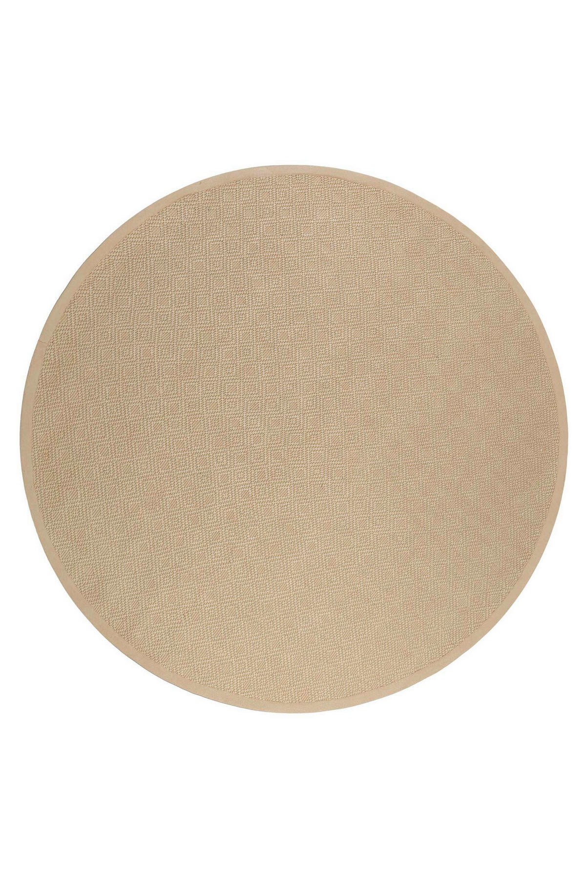 FLACHWEBETEPPICH 120 cm Hugo two Hellbraun  - Hellbraun, KONVENTIONELL, Textil (120cm) - WECON HOME