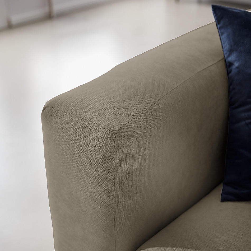 Thumbnail - Trendmanufaktur Ecksofa, Dunkelgrau, Textil, 3-Sitzer, 255x72x160 cm, Made in Europe, Stoffauswahl, Sitzqualitäten, Rück...